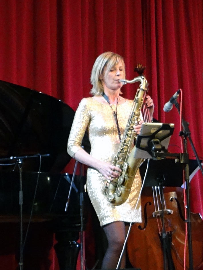 HAGOS, BAD REICHENHALL GENERALVERSAMMLUNG MIT SAXOPHONISTIN RUTH SABBADINO